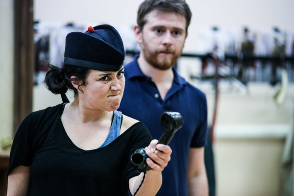Photo Flash: In Rehearsal with THE 39 STEPS Image