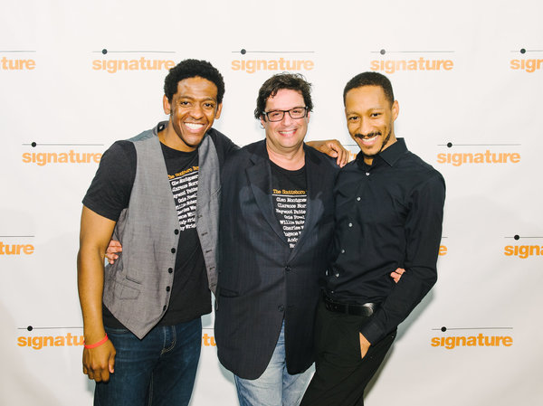 Choreographer Jared Grimes, Director Joe Calarco, and Musical Director Brian Whitted  Photo