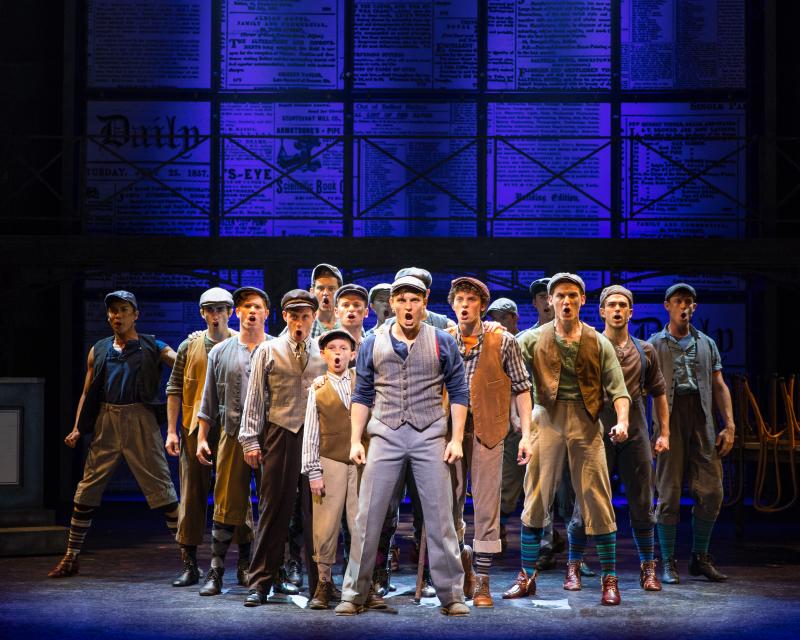 Review: Lively New Production of NEWSIES Carries the Banner in La Mirada 