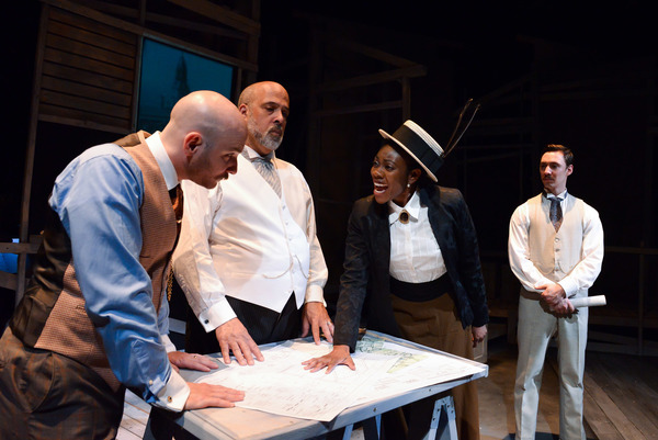 Photo Flash: First Look at Lost and Found Productions' BURNHAM'S DREAM: THE WHITE CITY 