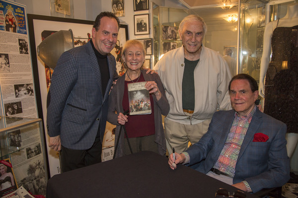 Loren Lester, Helen Richman and fellow actor/artist Peter Mark Richman with Rich Litt Photo