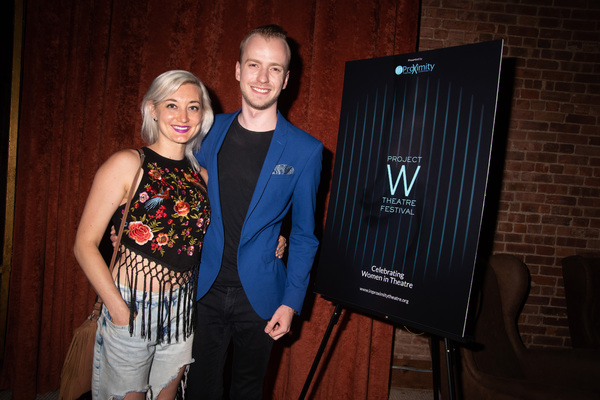 Photo Flash: Project W Theatre Festival Presents Opening Night Party Image