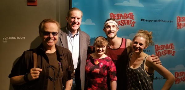 Photo Flash: Jamie Brewer Stops by Off-Broadway's DESPERATE MEASURES Image
