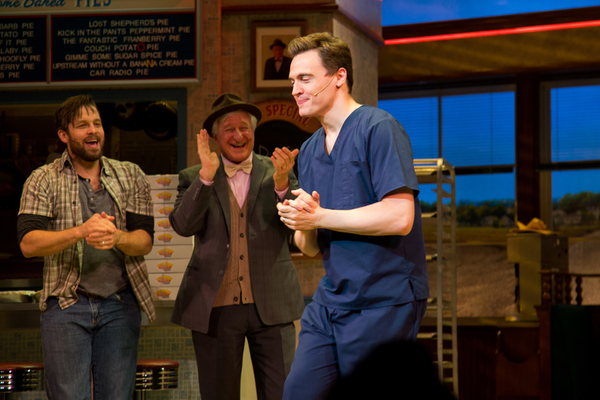 Photo Coverage: Erich Bergen Takes His First Bows In WAITRESS Image