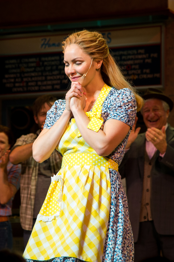 Photo Coverage: Erich Bergen Takes His First Bows In WAITRESS Image