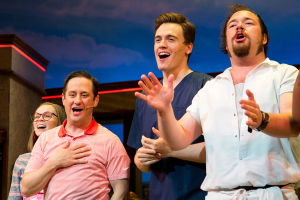 Photo Coverage: Erich Bergen Takes His First Bows In WAITRESS Image