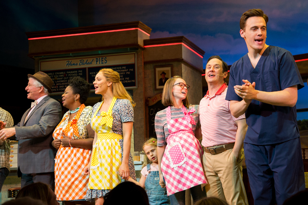 Photo Coverage: Erich Bergen Takes His First Bows In WAITRESS Image