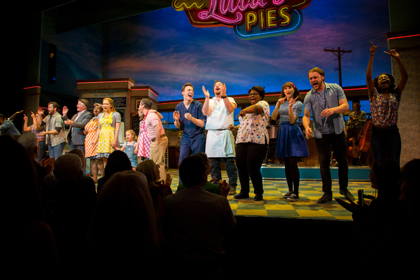 Photo Coverage: Erich Bergen Takes His First Bows In WAITRESS Image