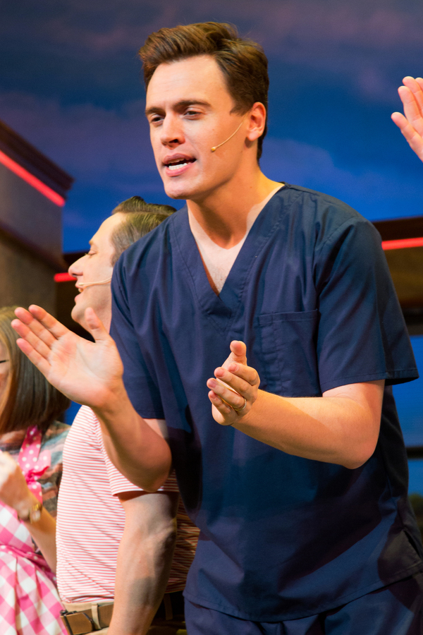 Photo Coverage: Erich Bergen Takes His First Bows In WAITRESS Image