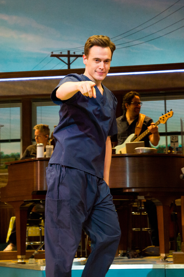 Photo Coverage: Erich Bergen Takes His First Bows In WAITRESS Image