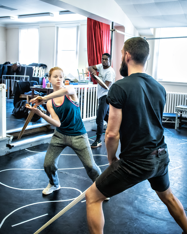 Photo Flash: In Rehearsal with SHAKESPEARE'S ROSE THEATRE Image