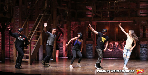 Photo Coverage: HAMILTON Cast Holds a Jamming #EduHAM Session Image