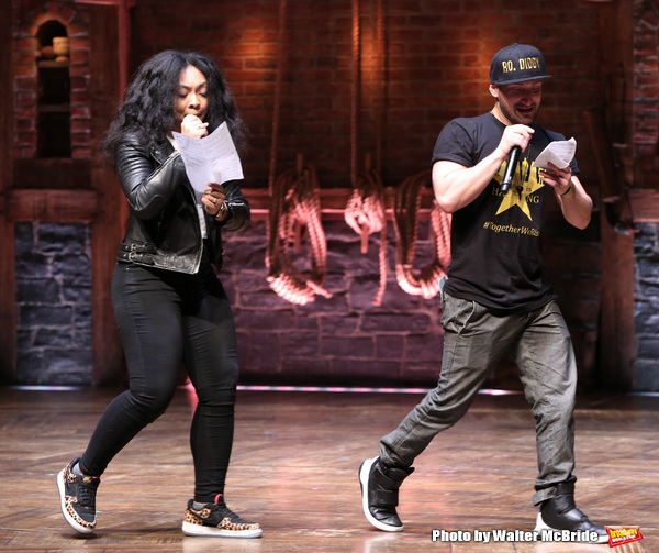 Photo Coverage: HAMILTON Cast Holds a Jamming #EduHAM Session Image