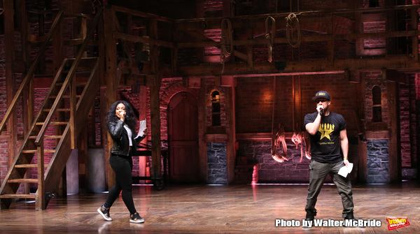 Photo Coverage: HAMILTON Cast Holds a Jamming #EduHAM Session Image