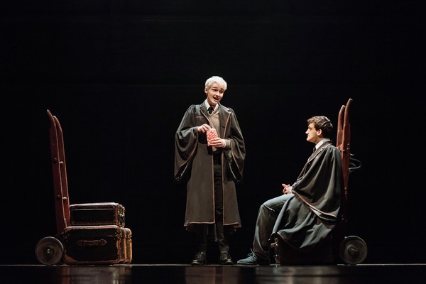 Jonathan Case (Scorpius Malfoy) and Joe Idris-Roberts (Albus Potter) Photo