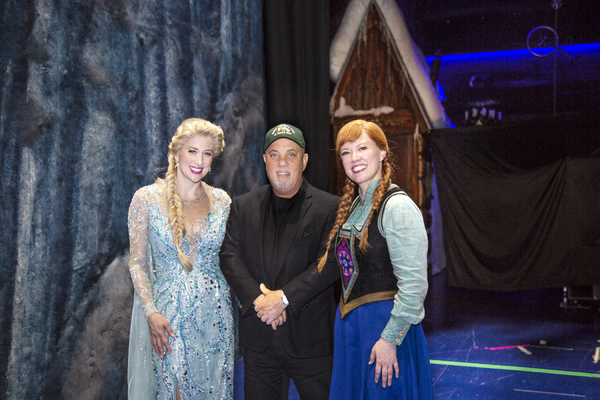 Photo Flash: The Piano Man Himself Billy Joel Visits FROZEN Image