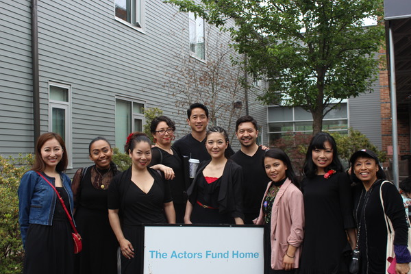 Photo Coverage: Tony Recipient Baayork Lee Takes Her NAAP Chorus to the Actors Fund Home  Image