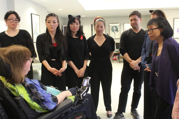 Photo Coverage: Tony Recipient Baayork Lee Takes Her NAAP Chorus to the Actors Fund Home  Image