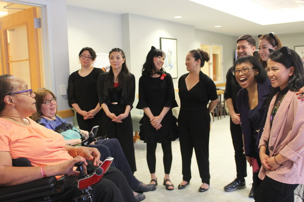 Photo Coverage: Tony Recipient Baayork Lee Takes Her NAAP Chorus to the Actors Fund Home Image