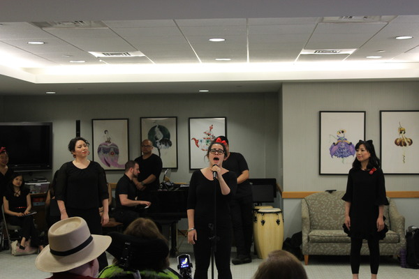 Photo Coverage: Tony Recipient Baayork Lee Takes Her NAAP Chorus to the Actors Fund Home Image