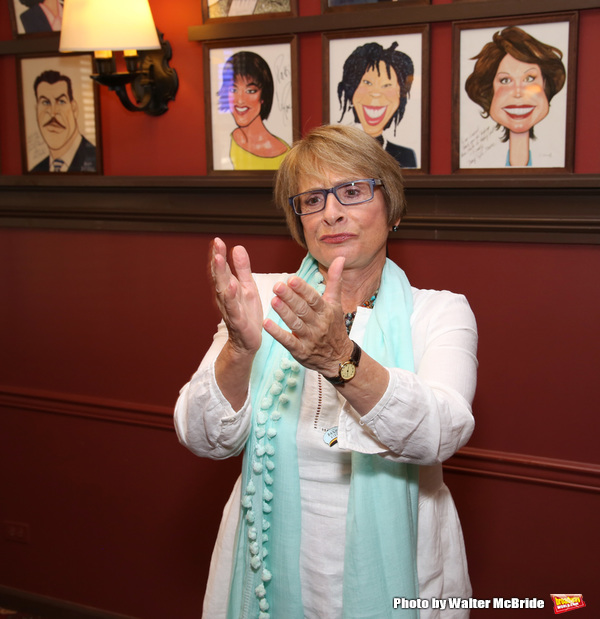 Photo Coverage: LuPone, Lenk, and Butz Help Celebrate the Unveiling of David Yazbek's Portrait at Sardi's Image