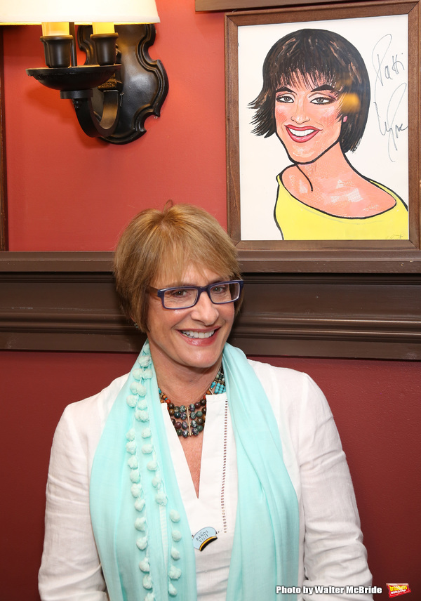 Photo Coverage: LuPone, Lenk, and Butz Help Celebrate the Unveiling of David Yazbek's Portrait at Sardi's Image