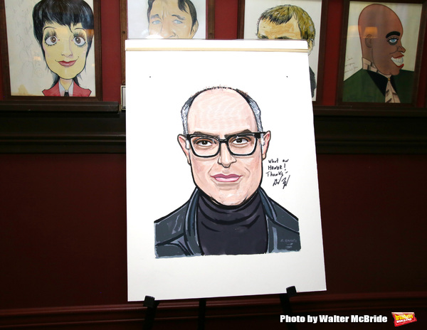 Photo Coverage: LuPone, Lenk, and Butz Help Celebrate the Unveiling of David Yazbek's Portrait at Sardi's Image