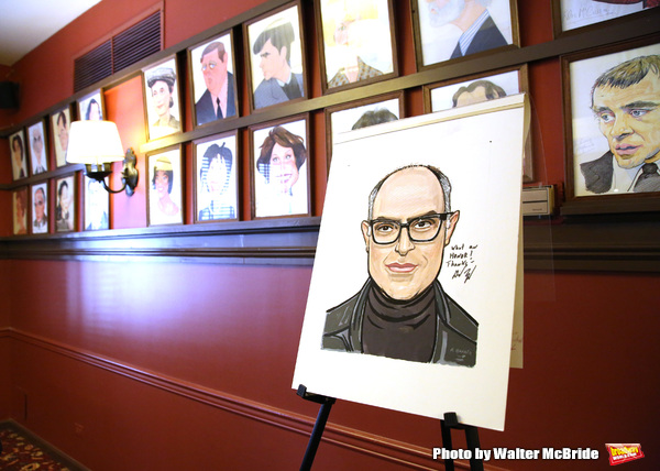 Photo Coverage: LuPone, Lenk, and Butz Help Celebrate the Unveiling of David Yazbek's Portrait at Sardi's Image