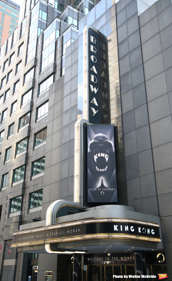 Up on the Marquee: KING KONG arrives on Broadway! Image