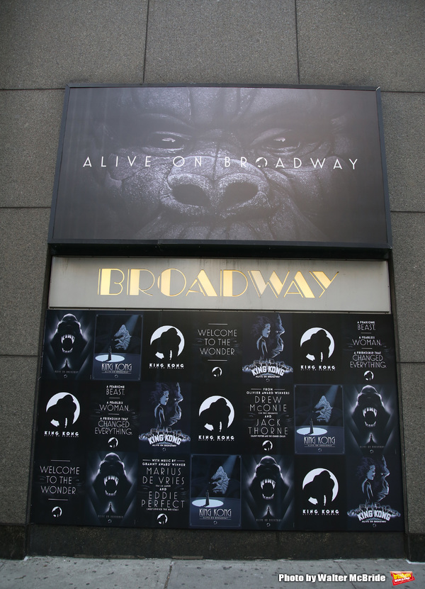 Up on the Marquee: KING KONG arrives on Broadway! Image