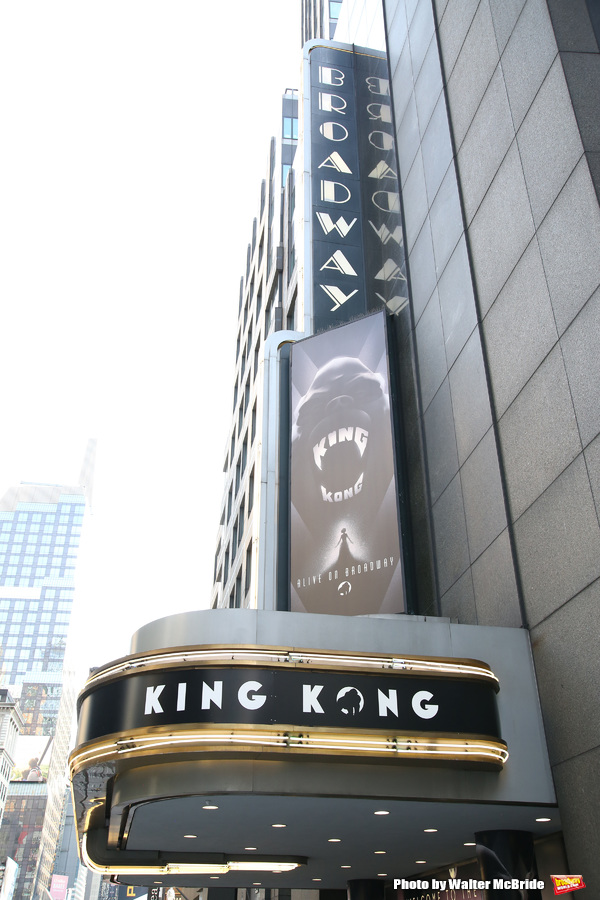 Up on the Marquee: KING KONG arrives on Broadway! Image