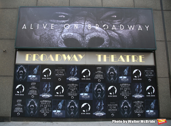 Up on the Marquee: KING KONG arrives on Broadway! Image