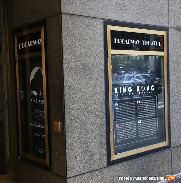 Up on the Marquee: KING KONG arrives on Broadway! Image