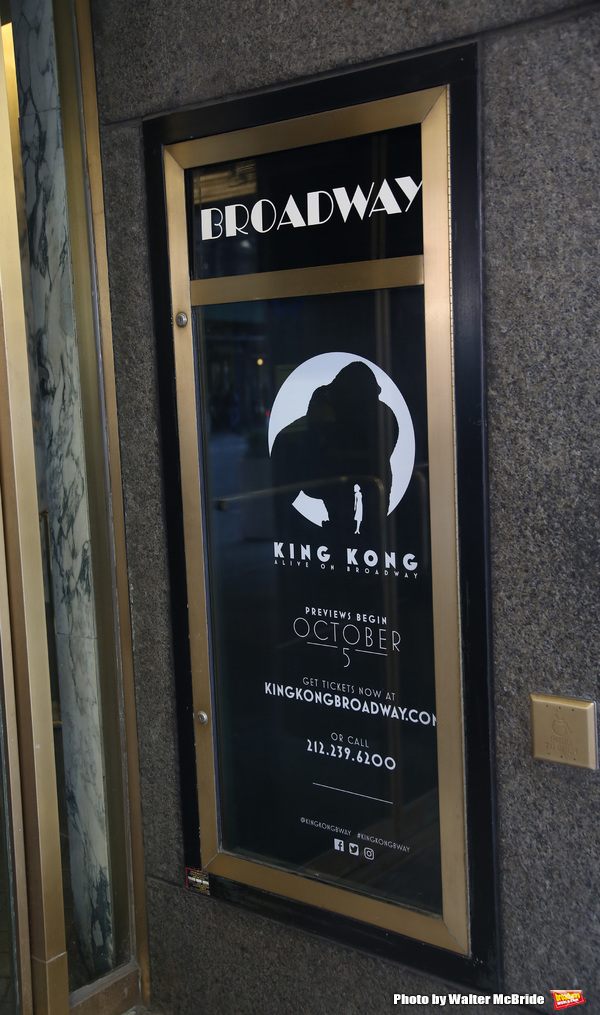 Up on the Marquee: KING KONG arrives on Broadway! Image