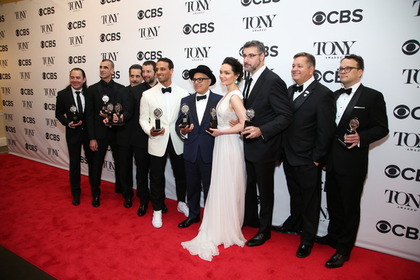 Photo Coverage: Dreams Come True! Inside the Tonys Winners Room! Image