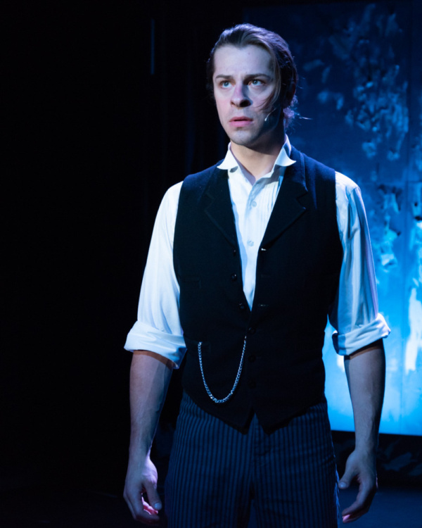 James Hunsaker as Harry Jekyll in Young Dr. Jekyll the Musical. Proctors' and Mills E Photo