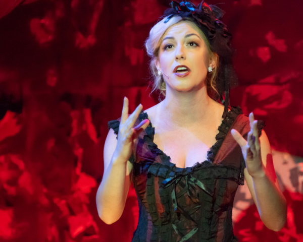 Meghan Deeley as Brigette in Young Dr. Jekyll the Musical. Proctors' and Mills Entert Photo