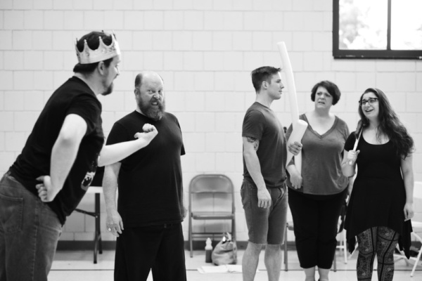 Photo Flash: In Rehearsal with Throughline Theatre's UBU ROI Image