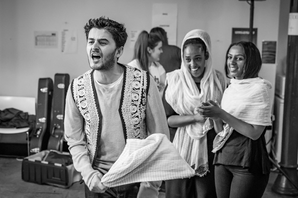 Photo Flash: In Rehearsal with THE JUNGLE; Full Cast Announced 