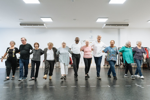 Photo Flash: Inside Rehearsal for World Premiere of Alan Bennett's ALLELUJAH!  Image