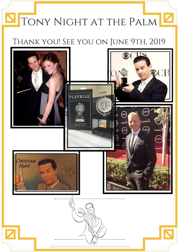 Photo Coverage: Christian Hoff and Friends Celebrate Tony Night at the Palm! Image