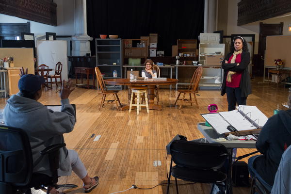 Photo Flash: In Rehearsal with Steppenwolf's THE ROOMMATE Image