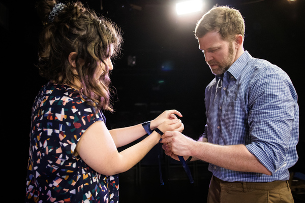 (L to R) Lily Mooney and Jared Fernley Photo