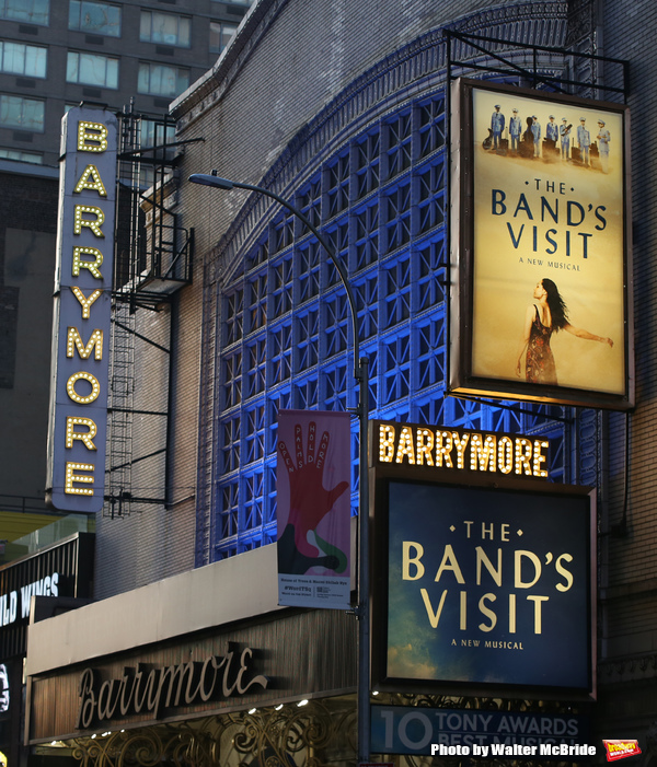 Photo Coverage: THE BAND'S VISIT Celebrates Tony Wins With Post-Show Jam Outside the Theatre Image