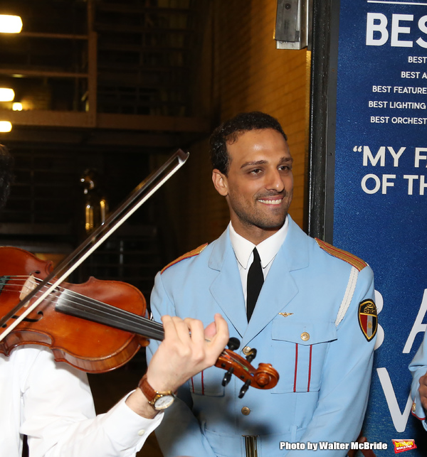 Photo Coverage: THE BAND'S VISIT Celebrates Tony Wins With Post-Show Jam Outside the Theatre Image