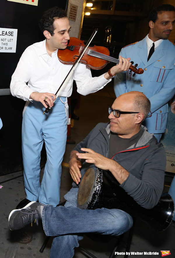 Photo Coverage: THE BAND'S VISIT Celebrates Tony Wins With Post-Show Jam Outside the Theatre Image