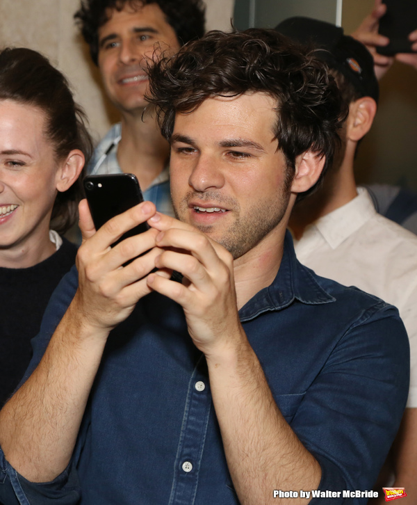 Photo Coverage: THE BAND'S VISIT Celebrates Tony Wins With Post-Show Jam Outside the Theatre Image