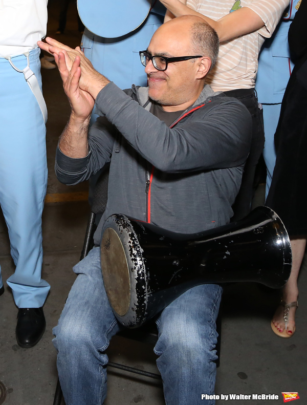 Photo Coverage: THE BAND'S VISIT Celebrates Tony Wins With Post-Show Jam Outside the Theatre Image
