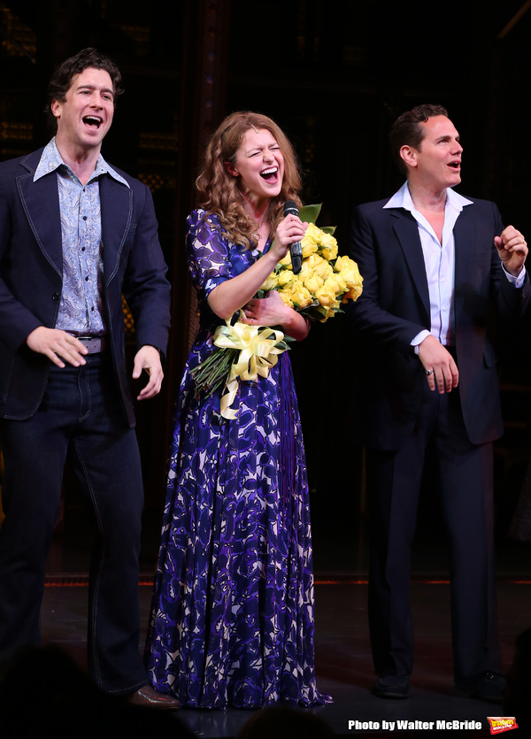 Photo Coverage: Melissa Benoist Takes Her First Bows in BEAUTIFUL: THE CAROLE KING MUSICAL Image