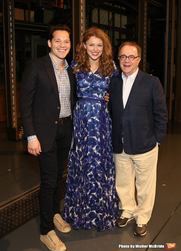 Melissa Benoit with Producers Mike Bosner and Paul Blake  Photo